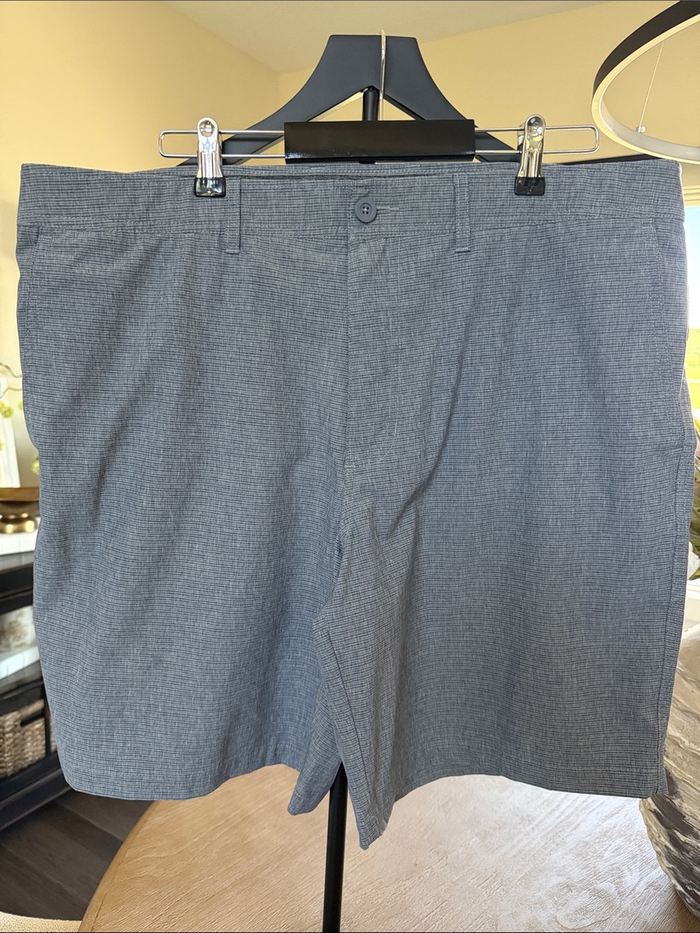 Goodfellow & Co Gray Flat-Front Performance Shorts